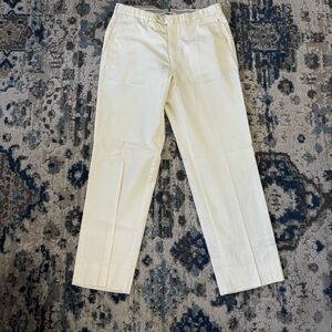 Ermeglindo Zegna Cream Pants
